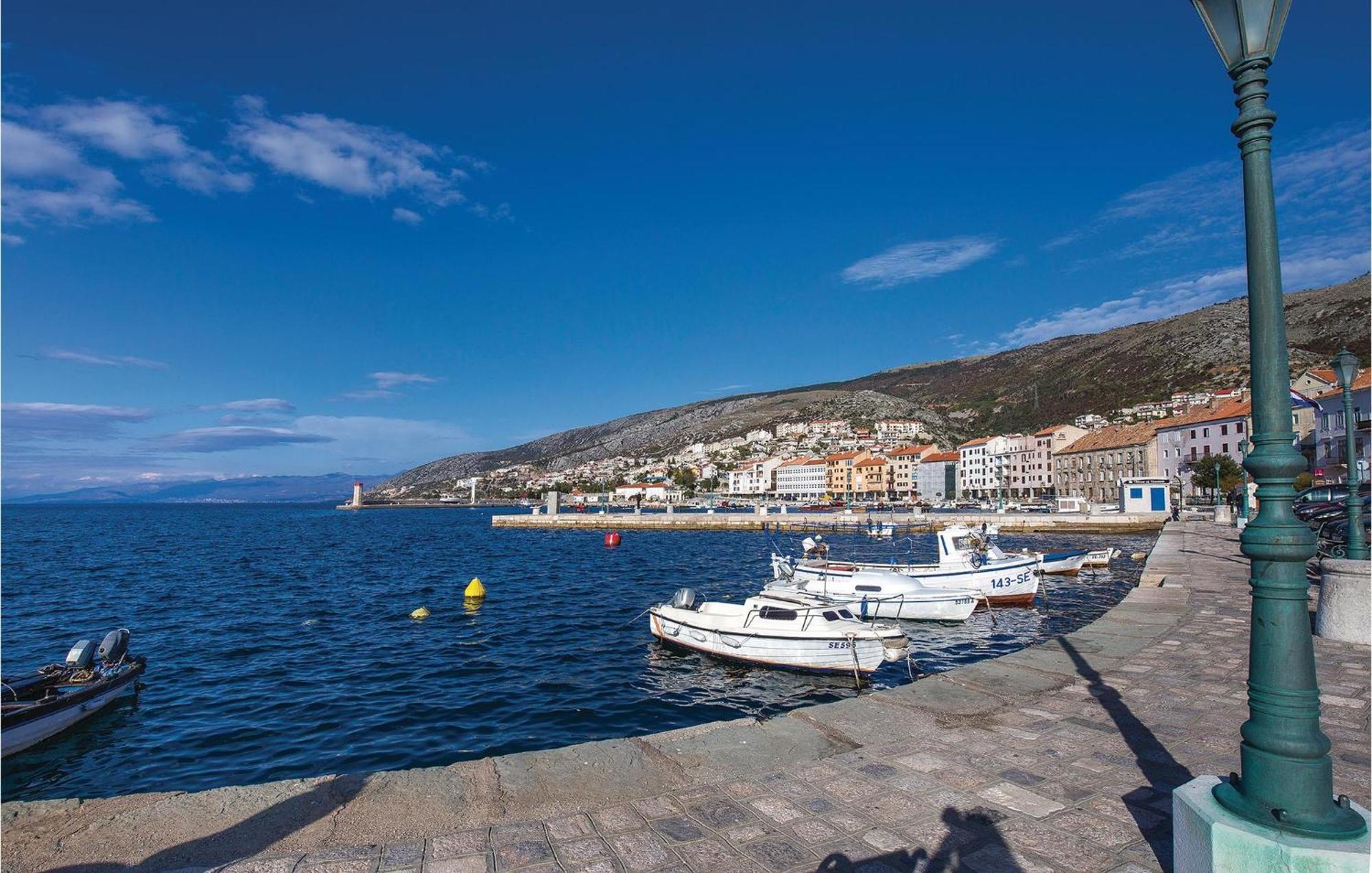 Amazing Apartment In Senj With House Sea View 外观 照片